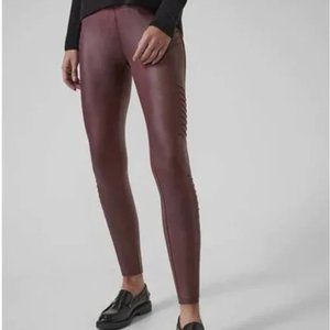 Athleta Delancey Gleam Moto Tight size S- NWT